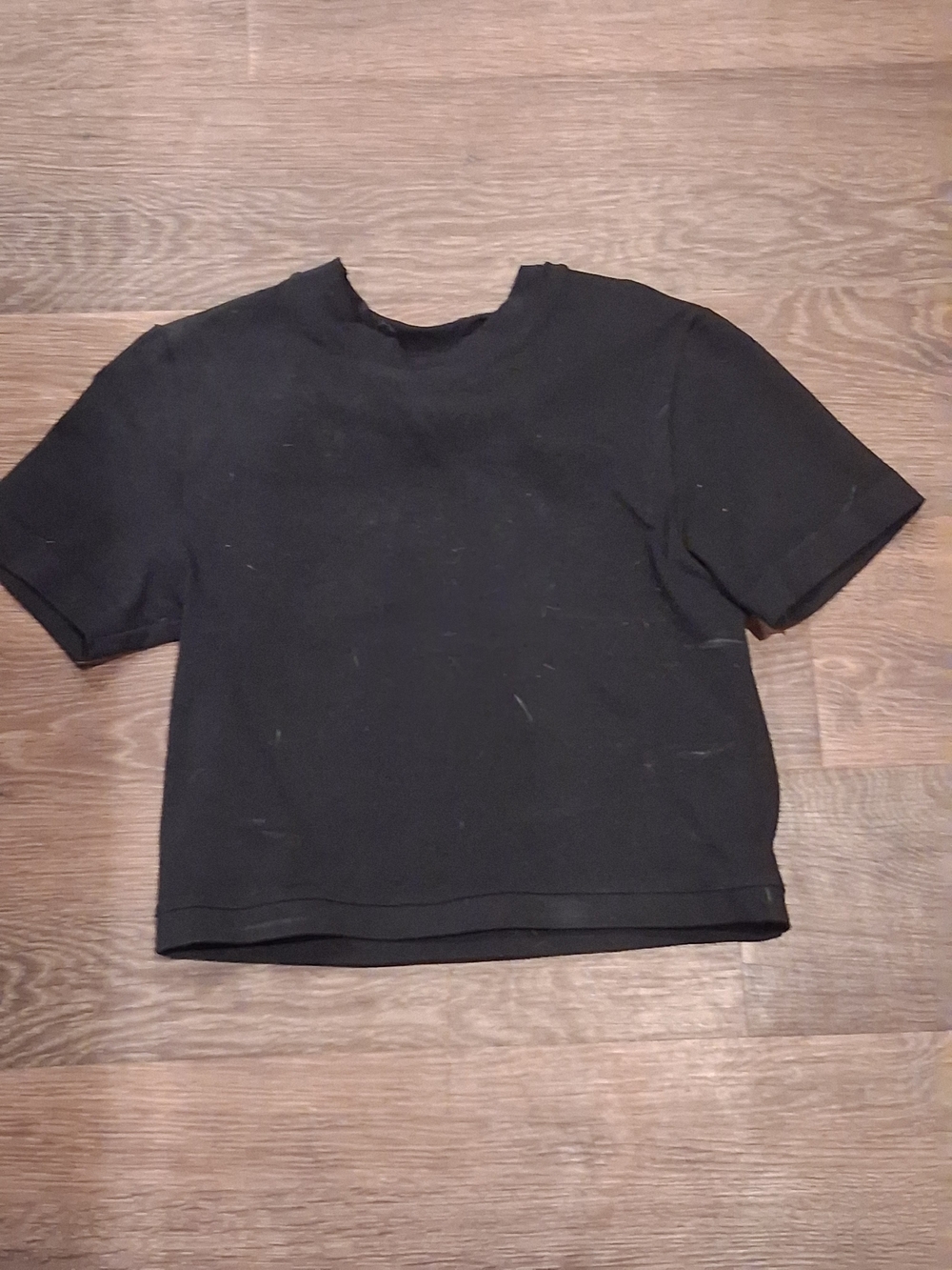 Khy Women's Black Short-Sleeve Crop Top